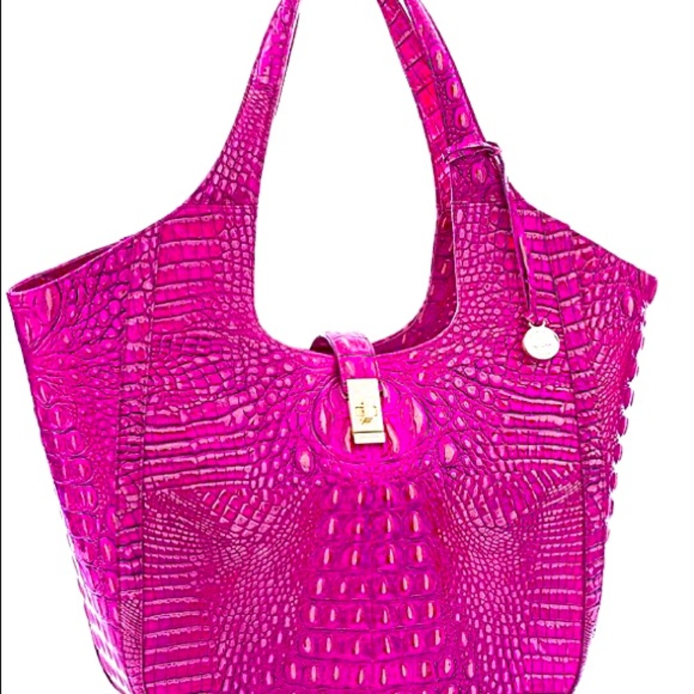 Hard to find HOT PINK BRAHMIN BAG